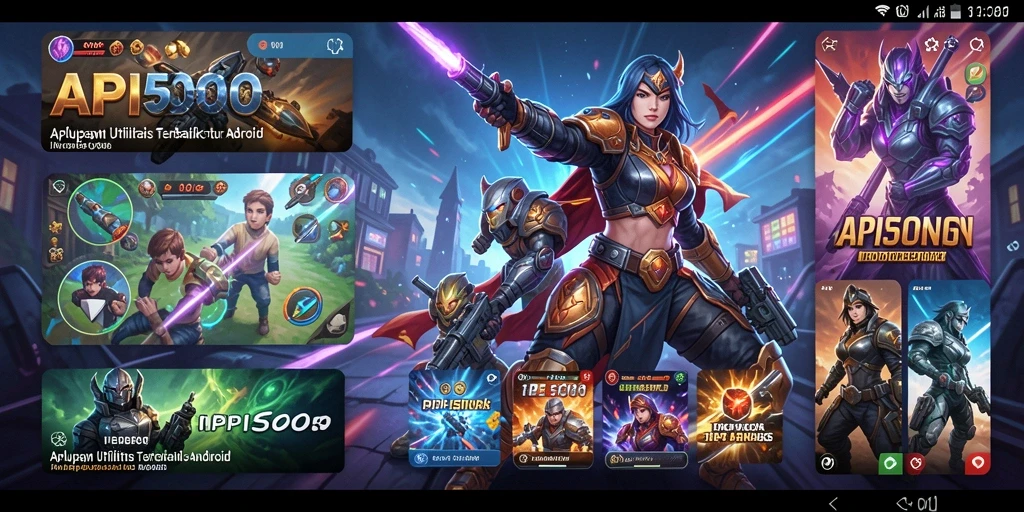 Screenshot utama API5000 menampilkan antarmuka aplikasi yang intuitif dan fungsional.