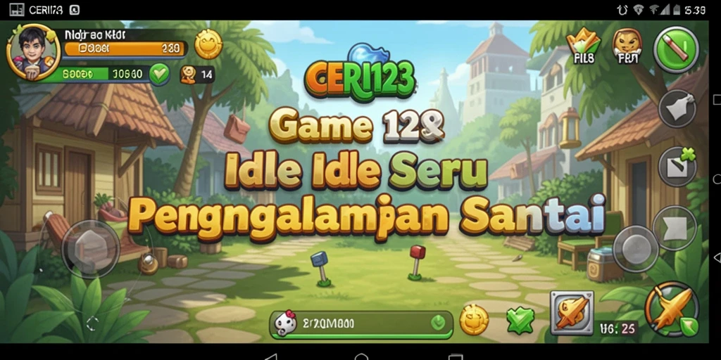 Screenshot CERI123 menampilkan gameplay santai yang menyenangkan.