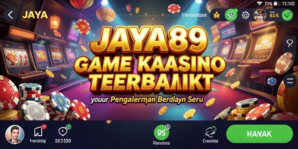 Screenshot gameplay JAYA89 menampilkan suasana kasino yang menarik dan interaktif.