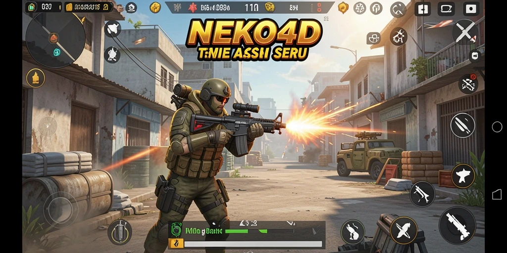 Tampilan menarik dari gameplay NEKO4D yang mendebarkan.