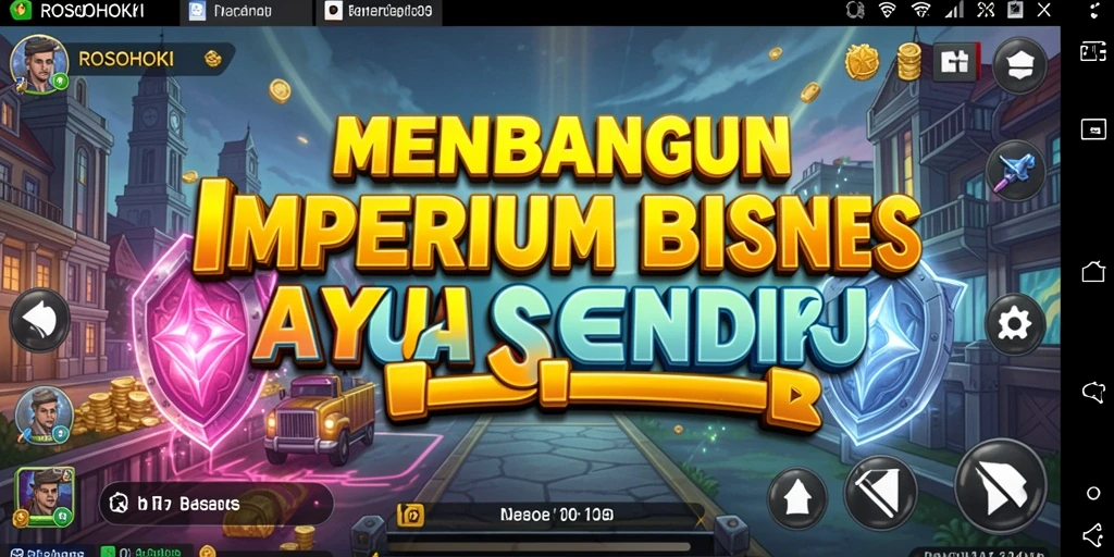 Screenshot utama ROSOHOKI menampilkan momen gameplay Tycoon yang intens.