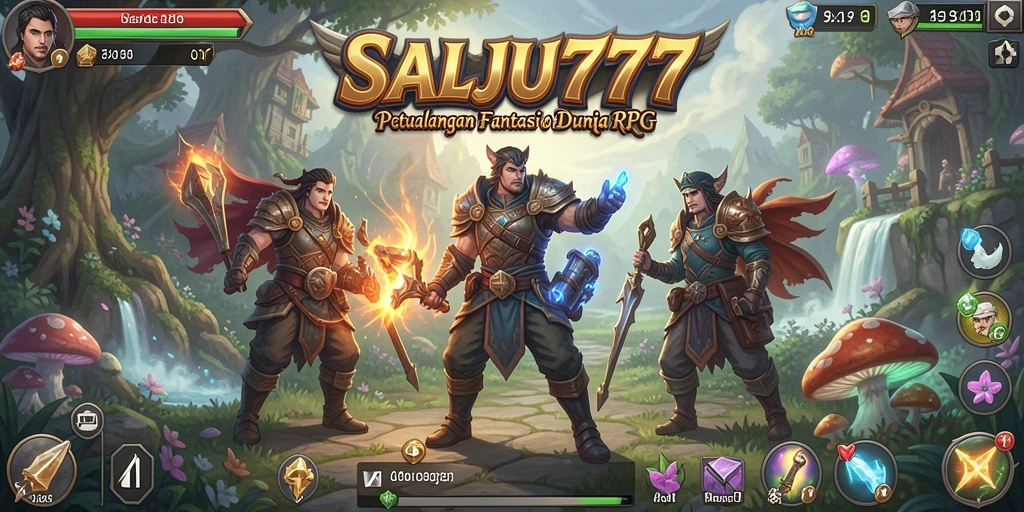 Tampilan gameplay RPG yang menakjubkan dan mendebarkan.