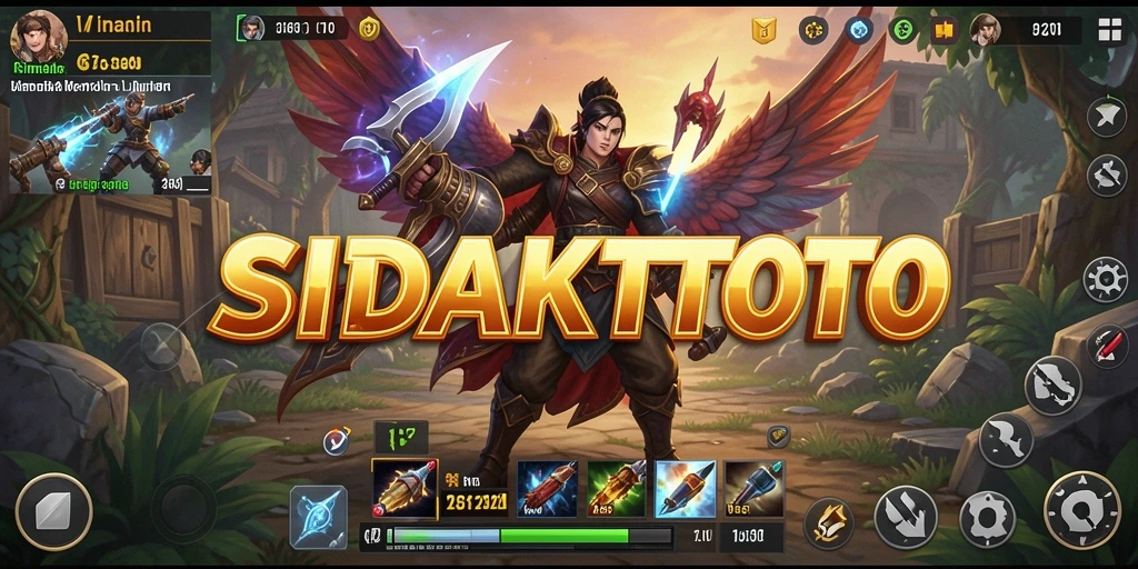 Screenshot SIDAKTOTO menampilkan gameplay simulasi yang seru dan interaktif.