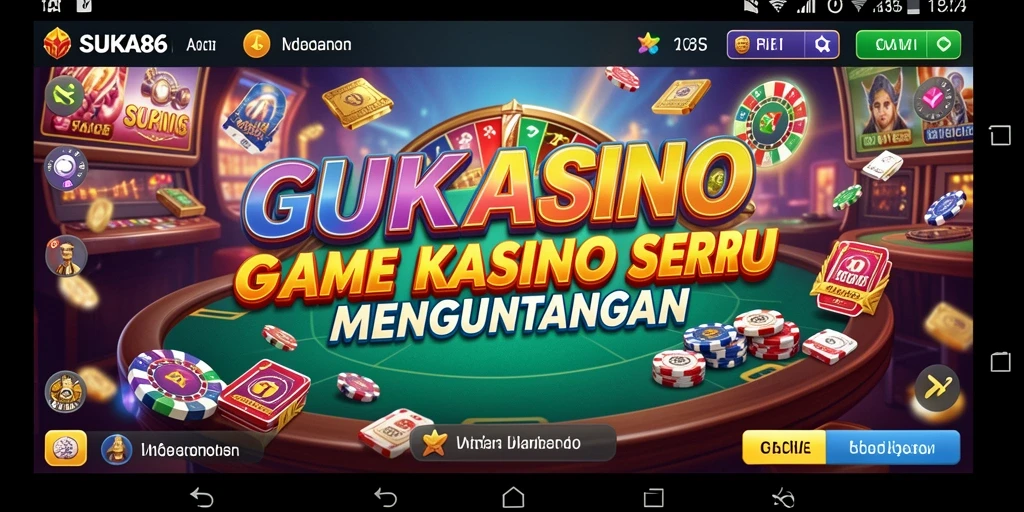 Gameplay Kasino yang menarik dan mengasyikkan di SUKA86.