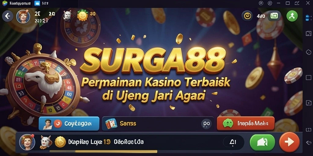 Tampilan gameplay SURGA88 yang menarik dan mendebarkan.